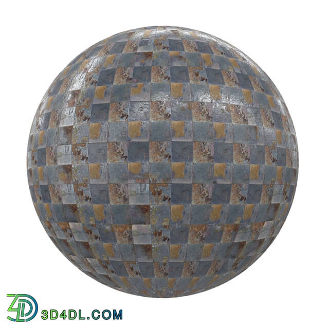 CGaxis-Textures Tiles-Volume-10 old metalic tiles (01)