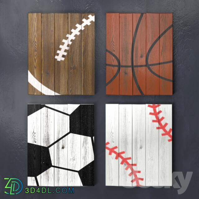 Frame - Wood decor planks