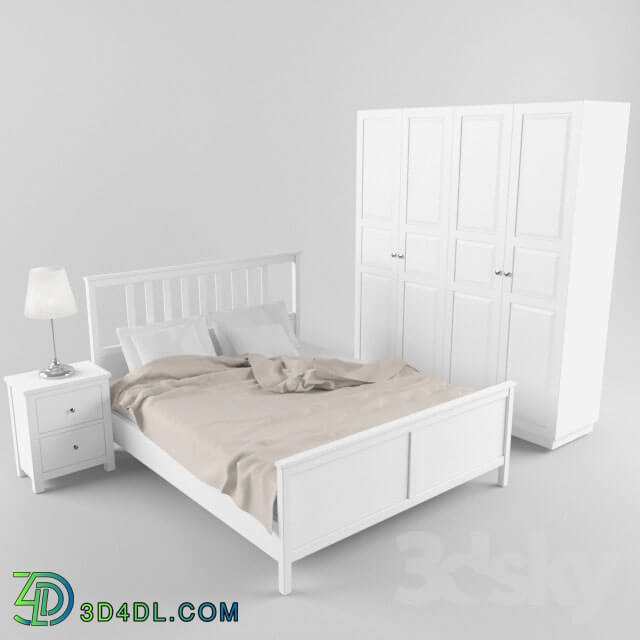 Bed - HEMNES bedroom set