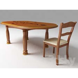 Table _ Chair - dining table 