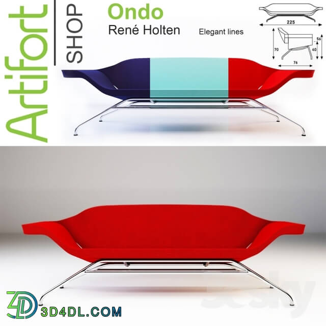 Sofa - Artifort-Sofa Ondo