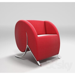 Arm chair - Arflex Virgola 