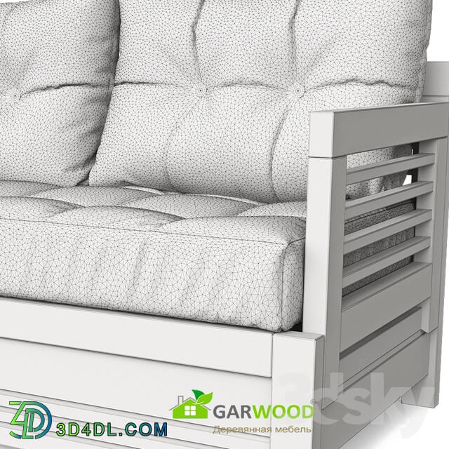 Sofa - Couch clamshell ART8 GARWOOD