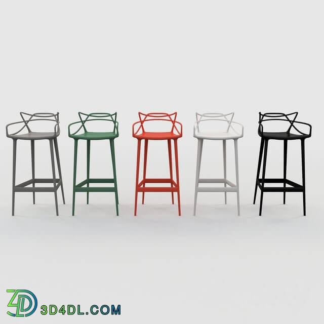 Chair - Kartell Masters Bar Stool