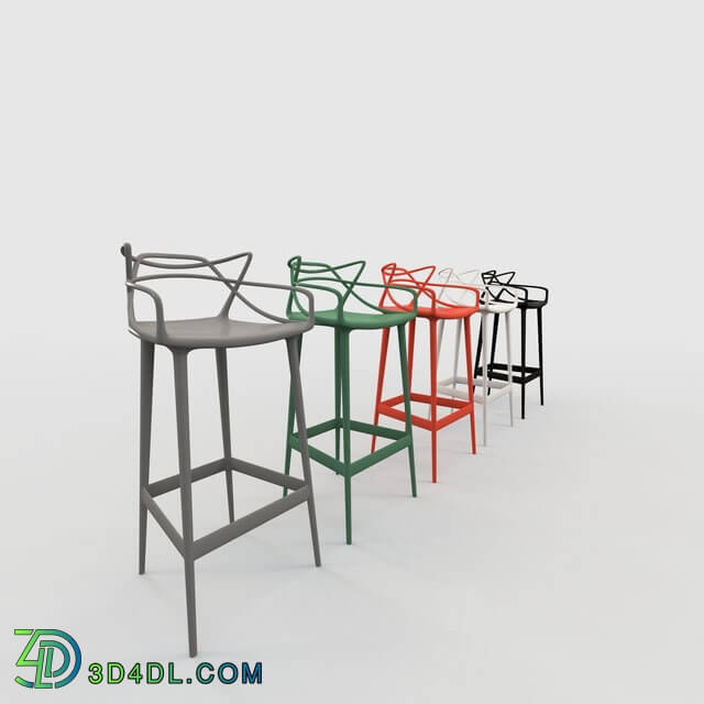 Chair - Kartell Masters Bar Stool