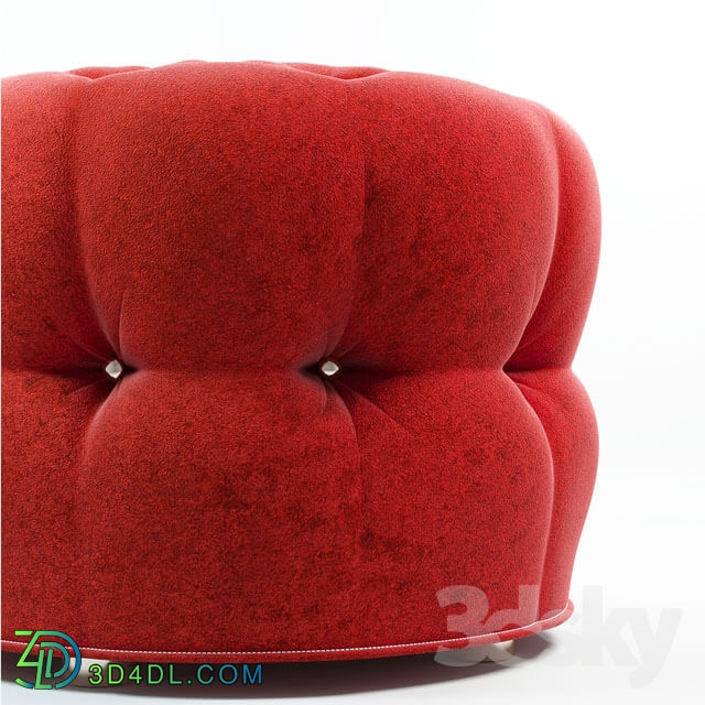 Other soft seating - Round ottoman padded 831