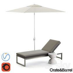 Other - Dune Chaise Lounge with Sunbrella 