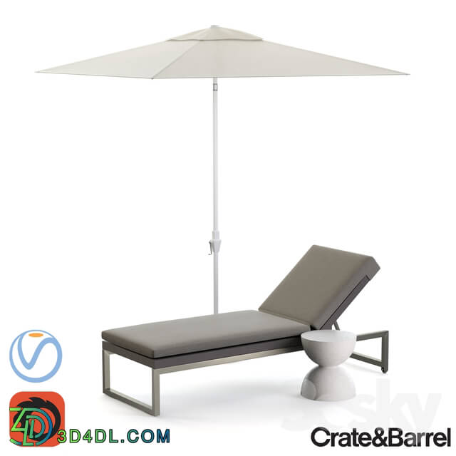 Other - Dune Chaise Lounge with Sunbrella