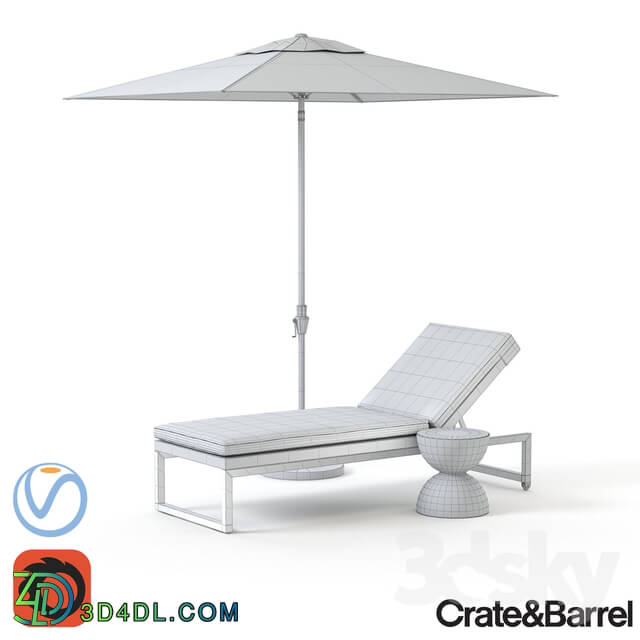 Other - Dune Chaise Lounge with Sunbrella