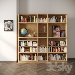 Wardrobe _ Display cabinets - Classic Book Shelf YK2 