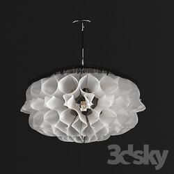 Ceiling light - Paper Chandelier combined 