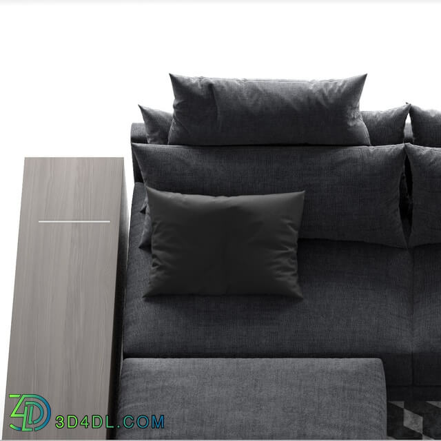 Sofa - Poliform Bristol Sofa Composition B