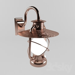 Wall light - Bra as oil lamps_ country style 