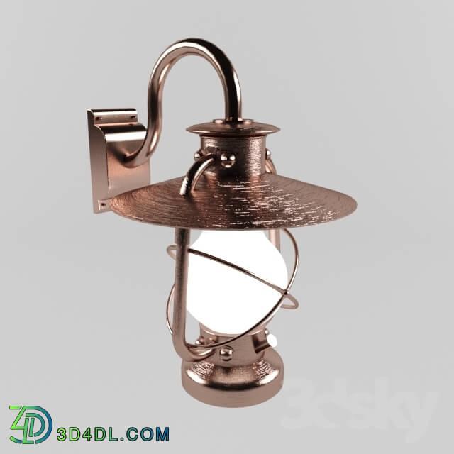 Wall light - Bra as oil lamps_ country style