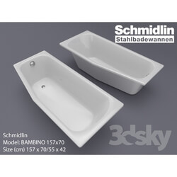 Bathtub - Bathtubs BAMBINO 157x70 