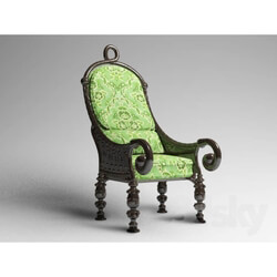 Arm chair - Green Chair 