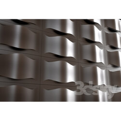 Other decorative objects - metal 3d wall panel 