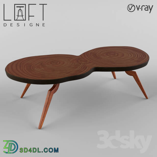 Table - Coffee table LoftDesigne 6211 model