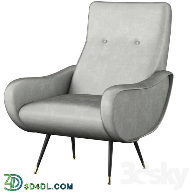 Arm chair - Dakota Mid-Century Accent Armchair