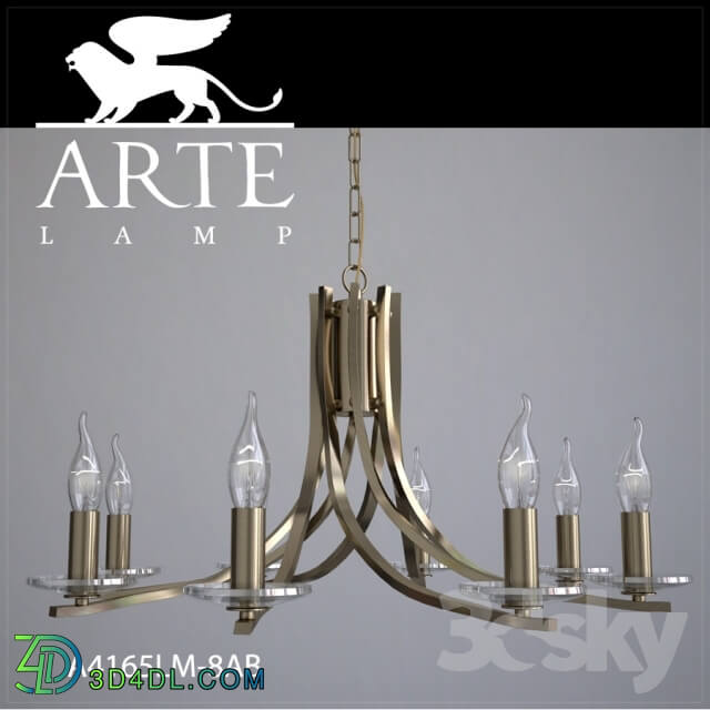 Ceiling light - Chandelier ARTE LAMP A4165LM-8AB