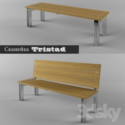 Other architectural elements - Bench Tristad 
