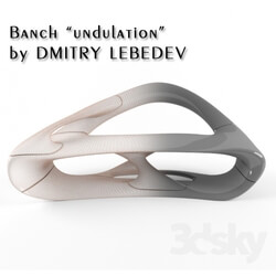 Other architectural elements - Banch _undulation_ by DMITRY LEBEDEV 