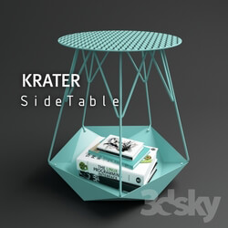 Table - KRATER Side Table by Levantin Design 