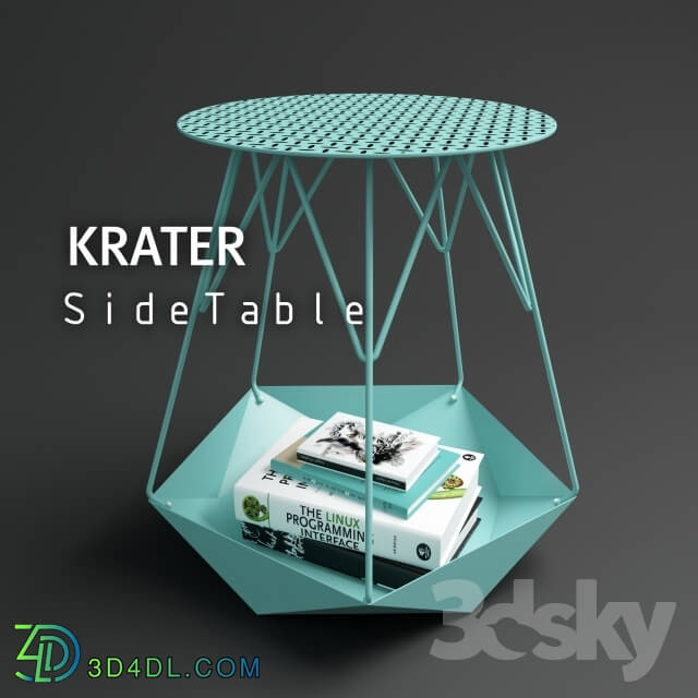 Table - KRATER Side Table by Levantin Design