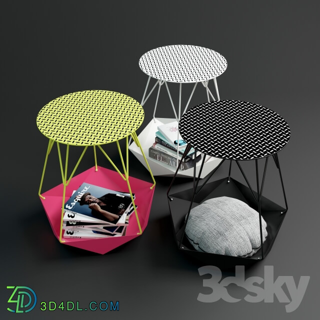 Table - KRATER Side Table by Levantin Design