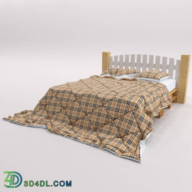 Bed - Bed on pallets