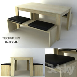 Table _ Chair - Tischgruppe 
