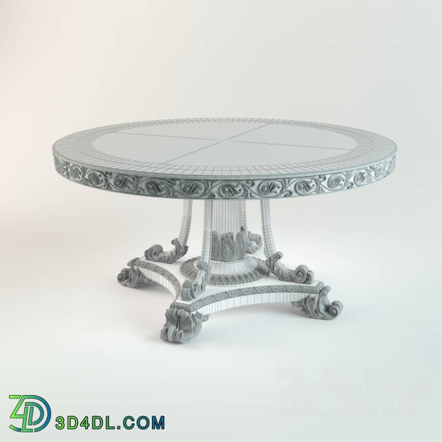 Table - Classical Round Table