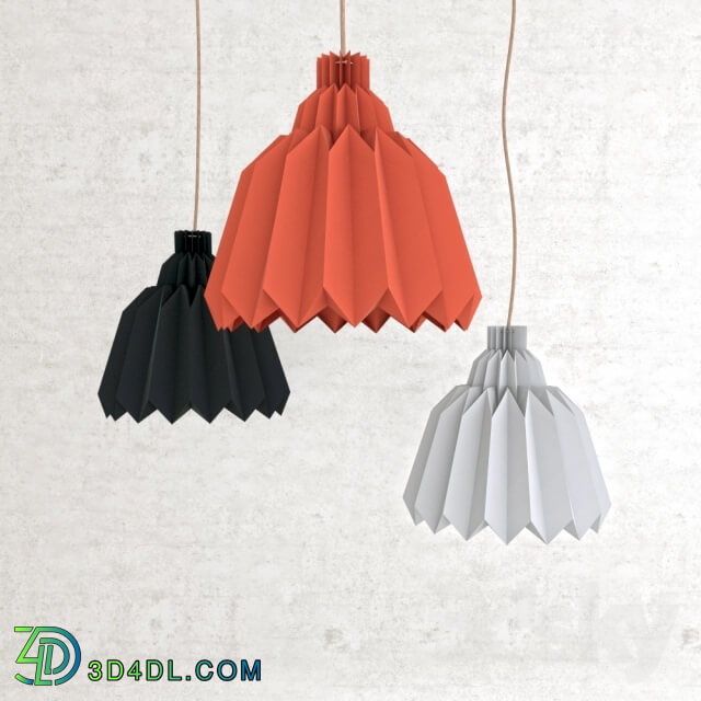 Ceiling light - Karton.dan Pendants by Selen Alpa