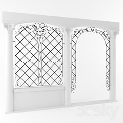 Other architectural elements - fence Marika 