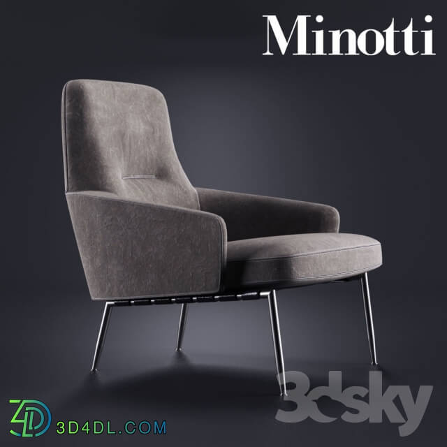 Arm chair - Minotti Coley Armchair