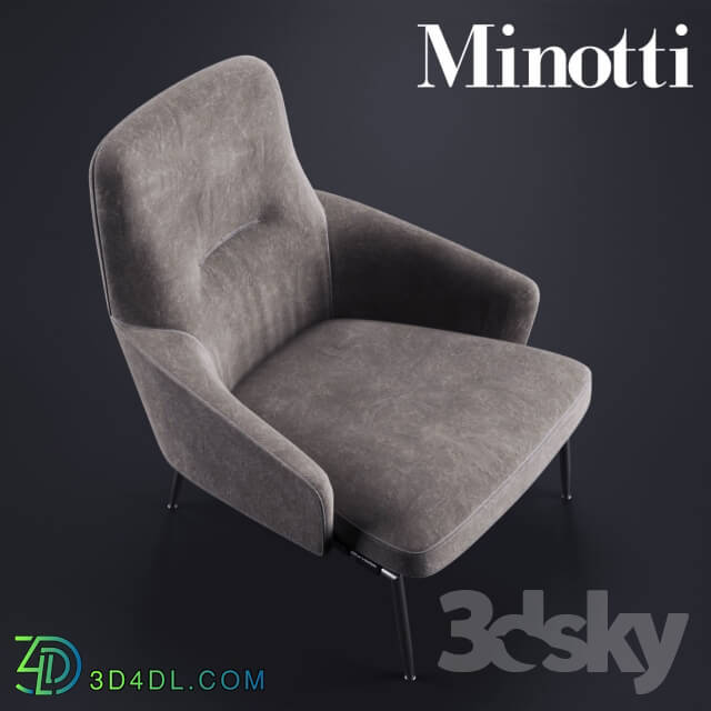 Arm chair - Minotti Coley Armchair