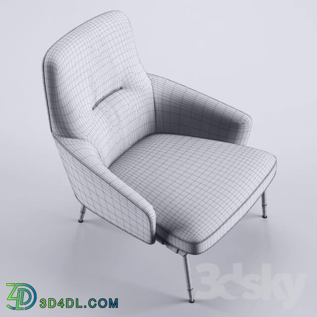 Arm chair - Minotti Coley Armchair