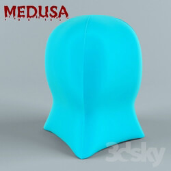 Other soft seating - POUFFE MEDUSA 