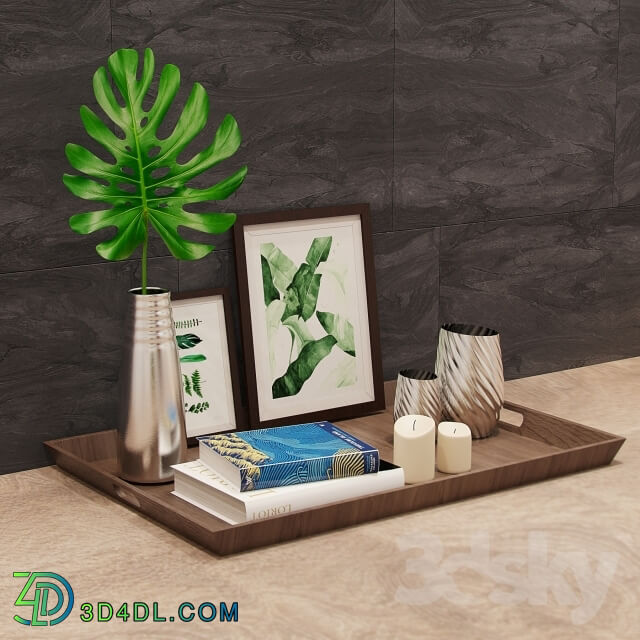 Decorative set - Monstera set