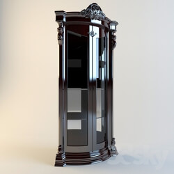 Wardrobe _ Display cabinets - corner showcase 