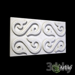 Decorative plaster - Panels AFL36-20 