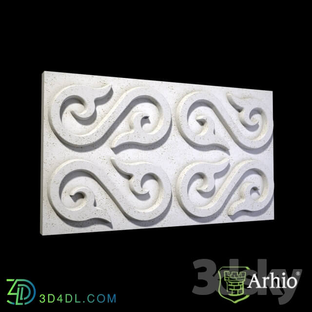 Decorative plaster - Panels AFL36-20