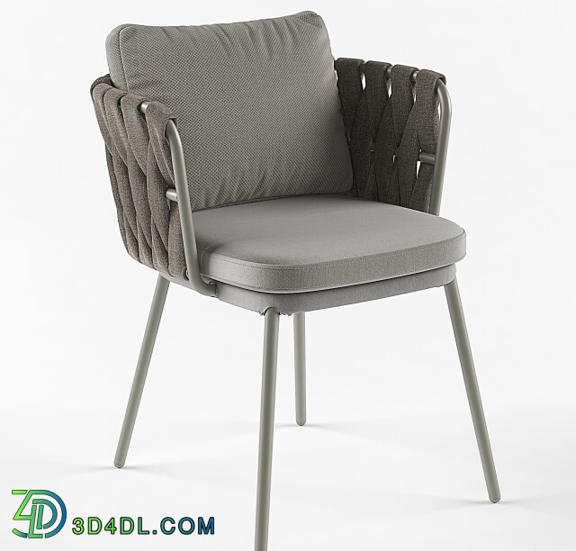 Table _ Chair - Tosca table _amp_ armchair set