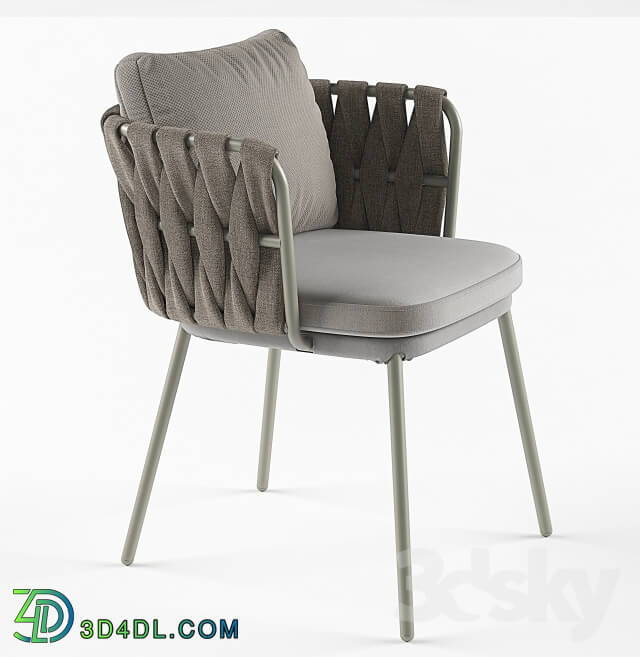 Table _ Chair - Tosca table _amp_ armchair set