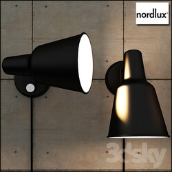 Wall light - Wall light industrial Patton - Black-Nordlux 