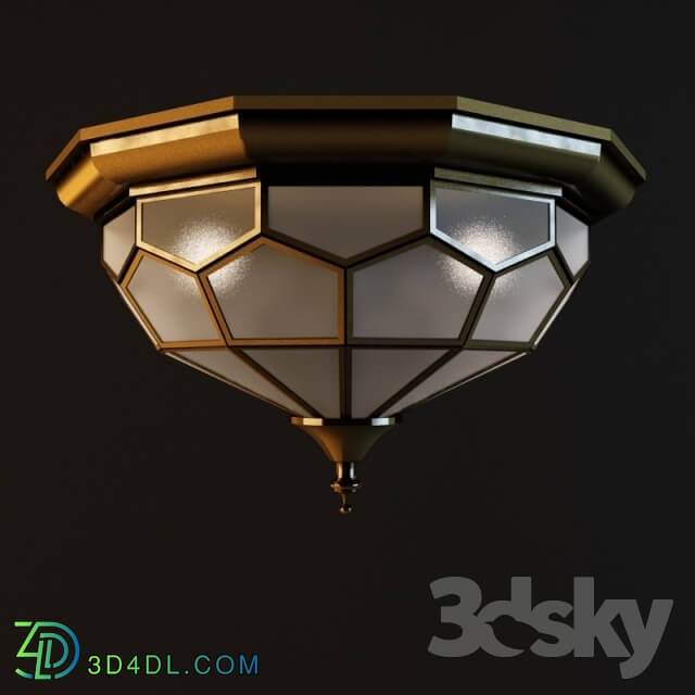 Ceiling light - ARTE LAMP A7833PL-2AB VITRAGE