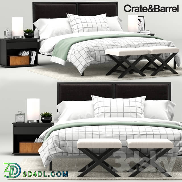 Bed - Oliver Bedroom Collection_ Crate_Barrel
