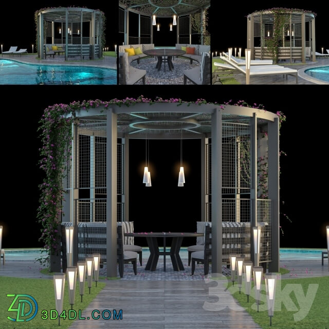 Other architectural elements - Gazebo and Swimming Pool _ 6