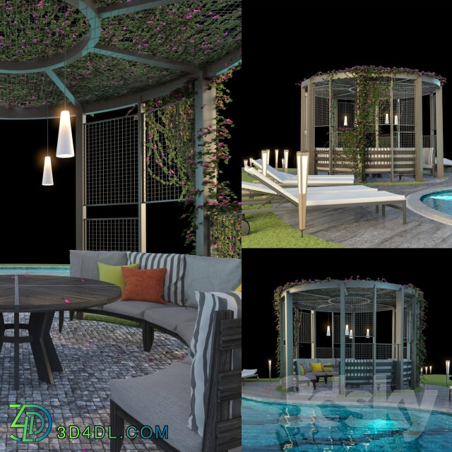 Other architectural elements - Gazebo and Swimming Pool _ 6