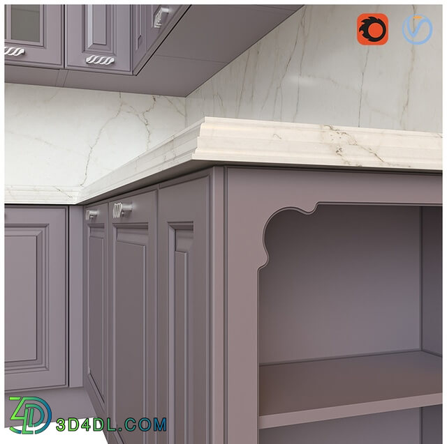 Kitchen - Berloni - Athena _Lavanda_